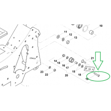 Болт Monopill S Kverneland KG00863161